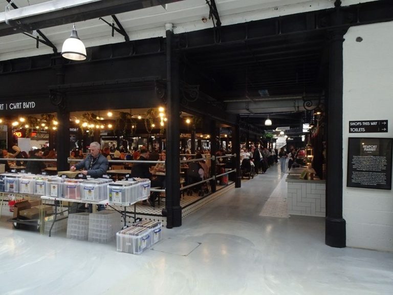 Indoor Markets Report Fuller Stalls as Food Halls Expand stalls inside a busy indoor market hall
